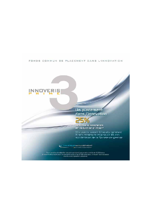 Innoveris Prime 3 (FR0010926451)
