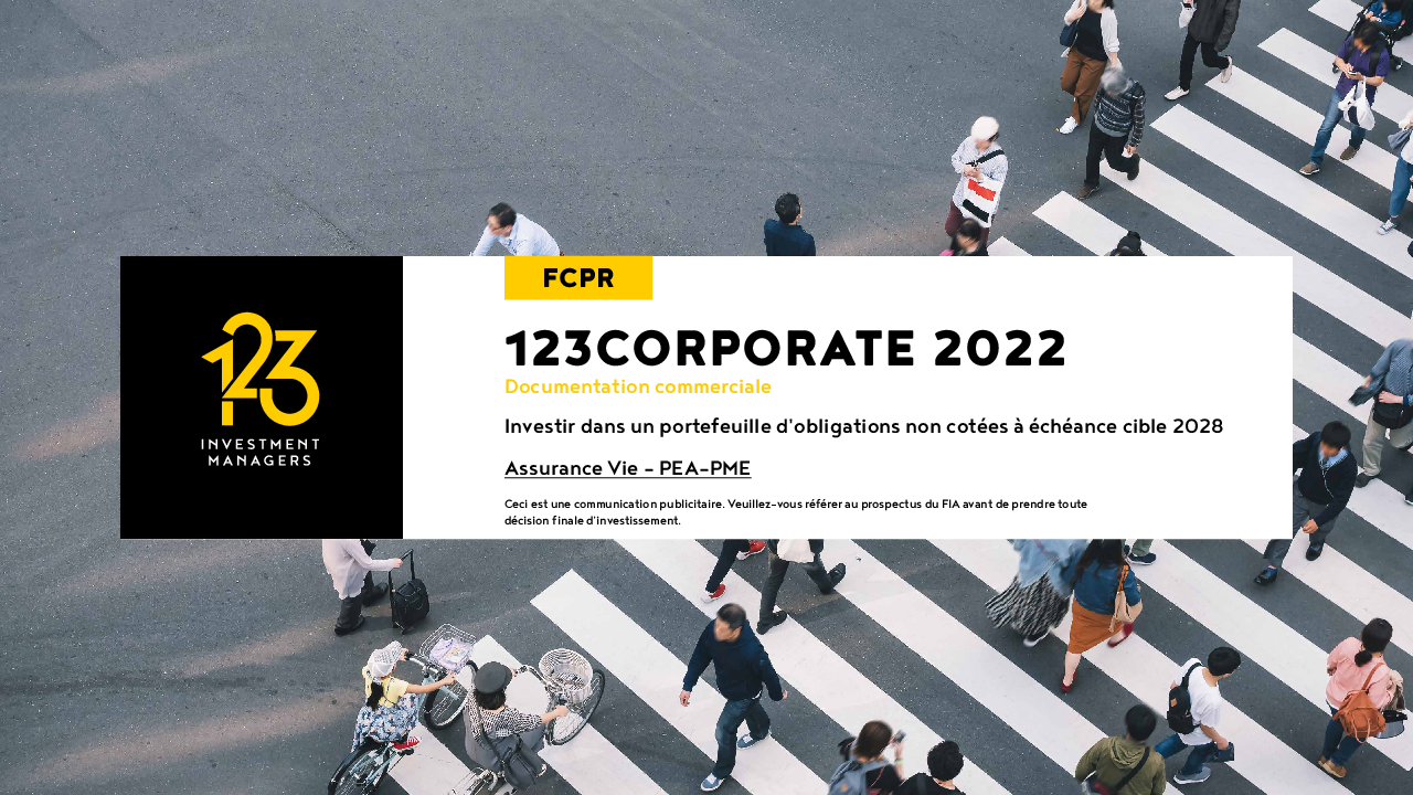 FCPR 123 Corporate 2022 (FR0014008553)