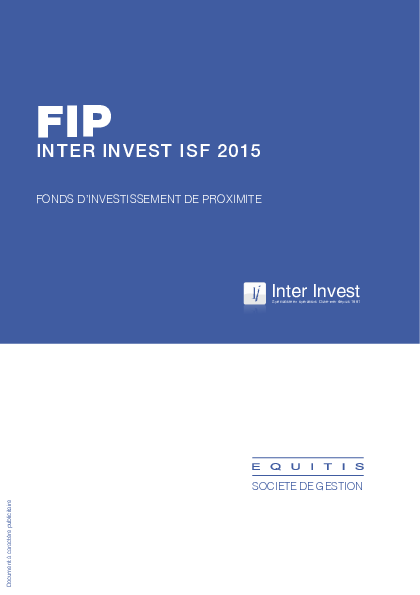 FIP INTER INVEST ISF 2015 (FR0012601227)