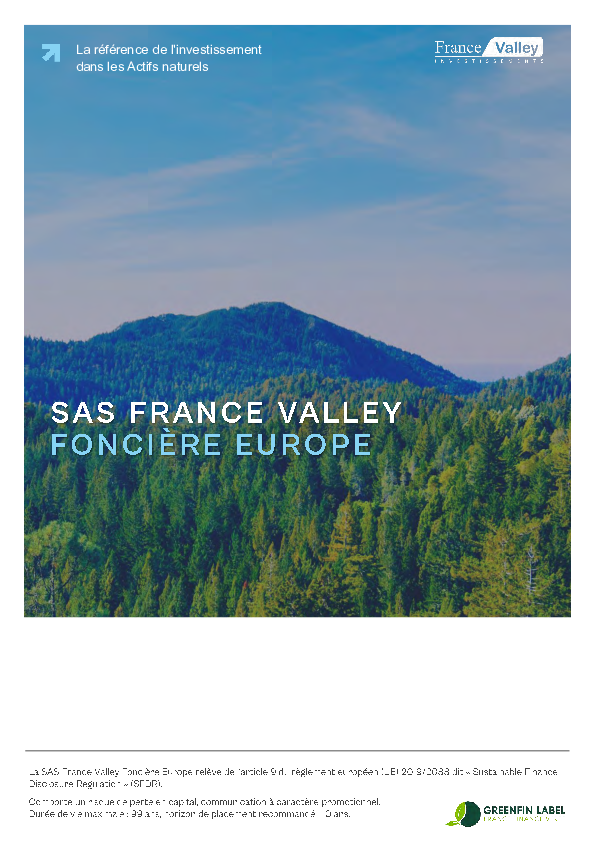 SAS France Valley Foncière Europe I (899834576)