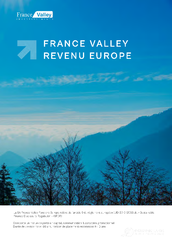 SA France Valley Revenu Europe III (PRODFI2345)